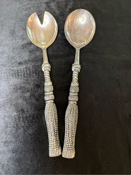 Other - Vintage Silea Silver Plated Salad Serving Set